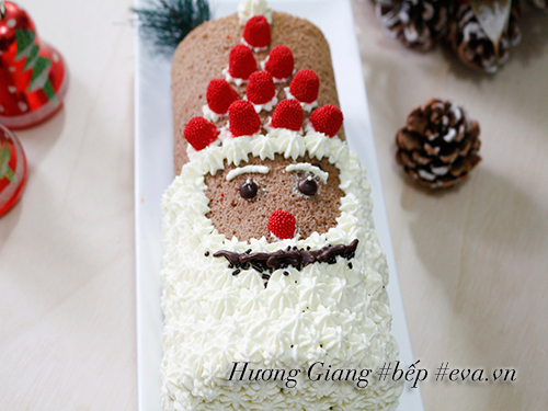 Tự làm bánh ông già noel đẹp mắt cho bé - 9