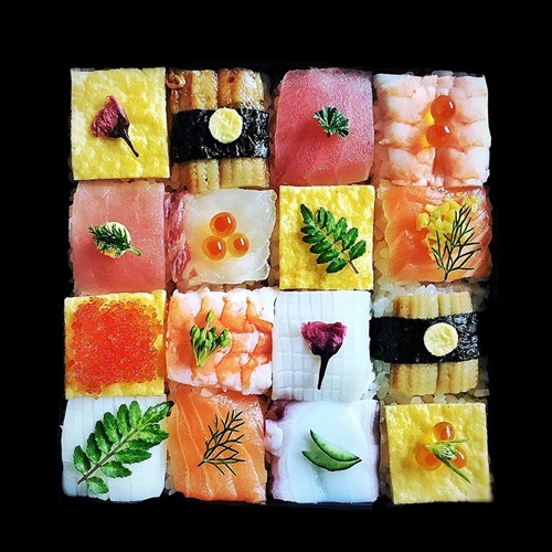 Từ sushi miếng người nhật chuyển sang mê mẩn sushi ghép hình - 4