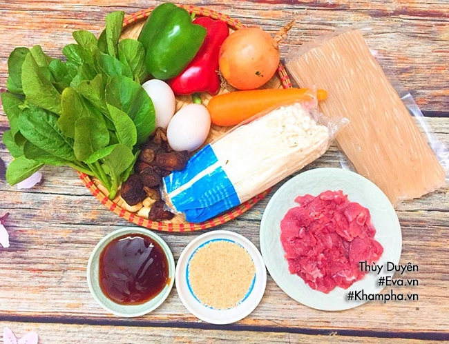 Tưởng khó ai ngờ miến trộn hàn quốc lại dễ làm thế này - 1