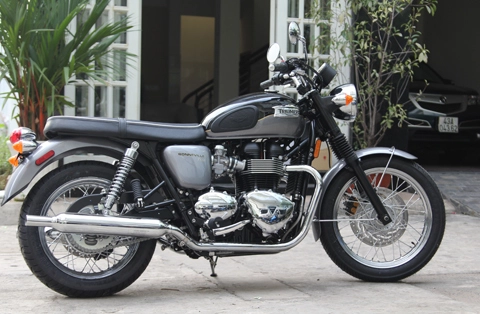  vẻ đẹp hoài cổ triumph bonneville t100 - 1