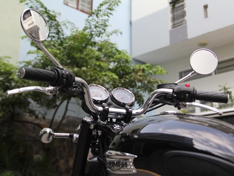  vẻ đẹp hoài cổ triumph bonneville t100 - 2