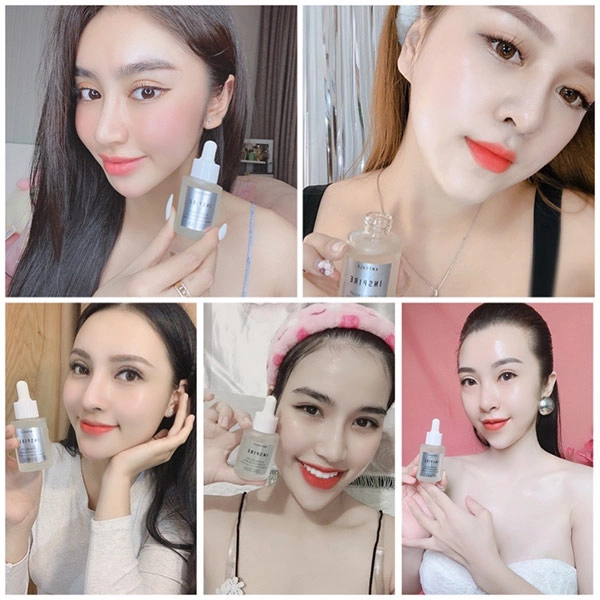 Việt trinh cosmetic được các fan nữ gọi tên với dòng sản phẩm inspire amploule - 4
