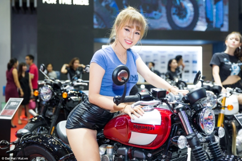 Vietnam international motor show 2017 nóng với dàn pg xinh đẹp - 8