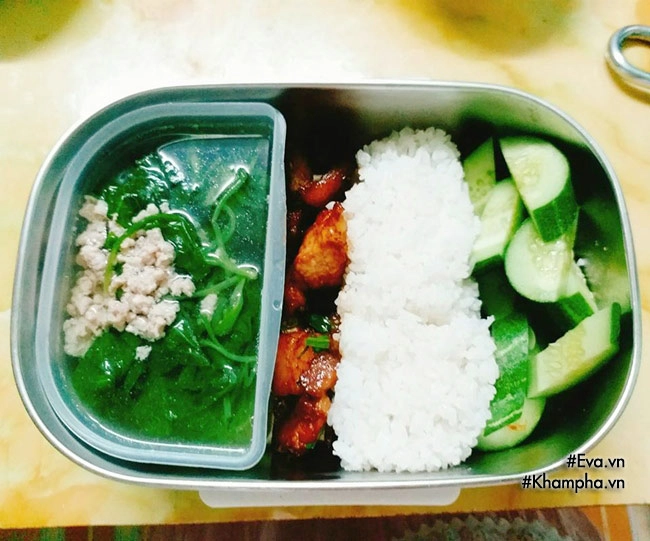 Vợ bầu 7 tháng đảm đang được chồng trả phí nấu ăn trưa bằng nụ hôn mỗi ngày - 5