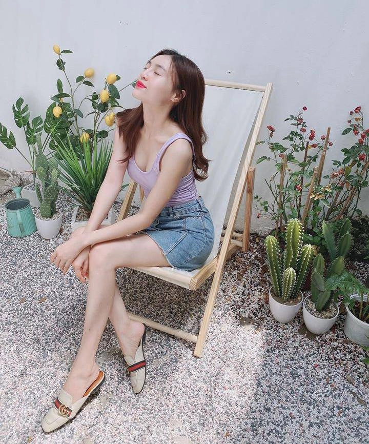 Vóc dáng gầy trơ xương ninh dương lan ngọc may sao vẫn có làn da đẹp căng bóng - 14
