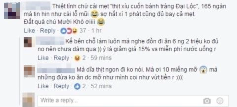 Vừa khai trương quán ăn trường giang đã bị chê là cơm quê mà giá thành thị - 5