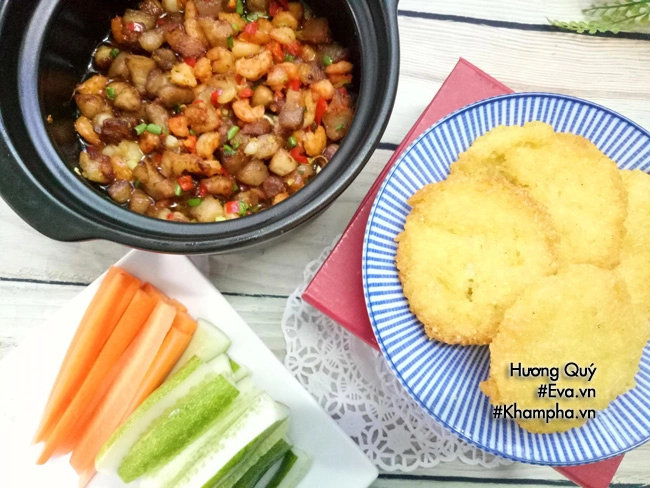 Xôi chiên giòn chấm kho quẹt ngon tuyệt vời - 12