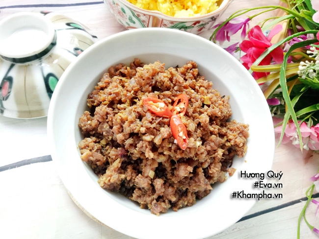 Xôi thịt chưng mắm tép ăn mãi vẫn thòm thèm - 9