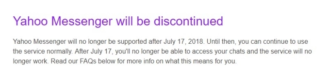 Yahoo thông báo chính thức đóng cửa messenger làm thế nào để tải những kỷ niệm cũ về máy - 1