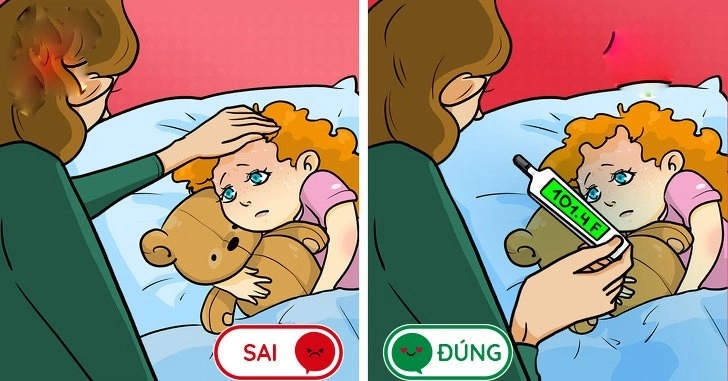 10 sai lầm khi chăm sóc con bố mẹ nào cũng mắc ít nhất 1 lần trong đời - 1