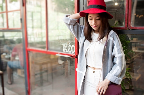 4 cách trị chiếc áo cardigan dáng dài ương bướng - 15