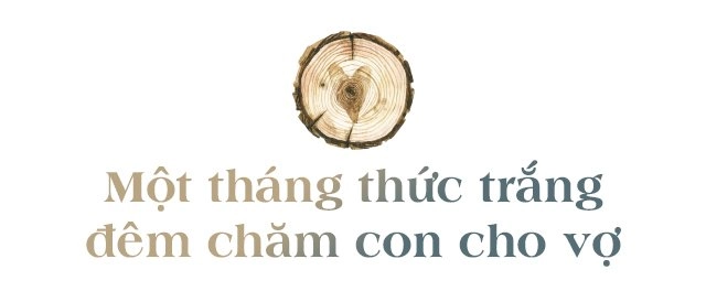 40 tuổi mới được làm bố sỹ luân thức trắng đêm đầu bù tóc rối chăm con cho vợ trẻ - 6