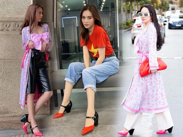 Chụp hình với tủ đồ hiệu khủng sau lưng ngọc trinh làm fans lầm tưởng đang đi shopping - 19