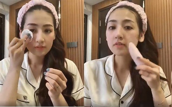 Da trắng hồng như hà hồ tú anh là bẩm sinh hay phải mất công nuôi dưỡng - 9