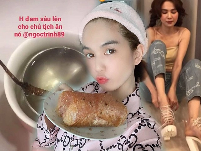 Đằng sau vẻ ngoài hoàn hảo ngọc trinh phải dặm phấn từ đầu đến chân để che khuyết điểm - 12