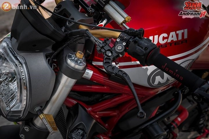 Ducati monster 821 vô cùng hấp dẫn trong bản độ đầy đồ hiệu - 3