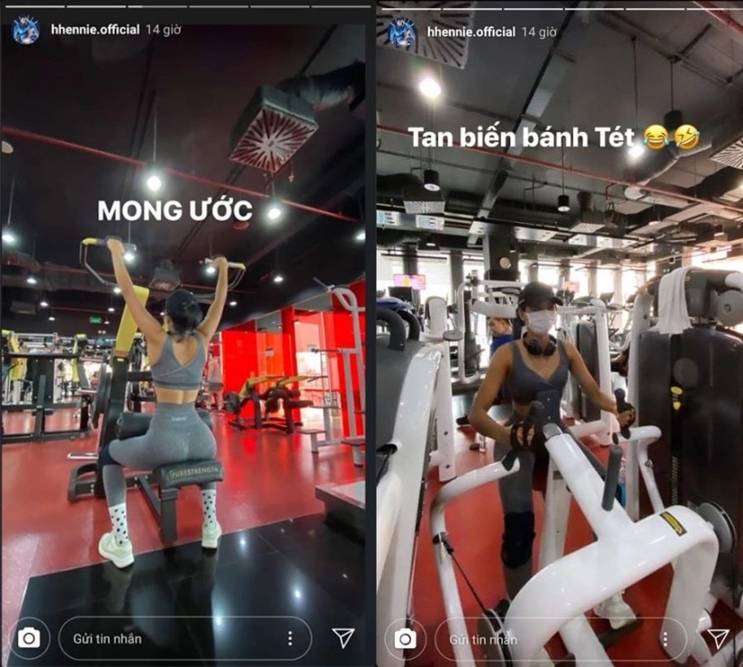 Hết lấy đá tảng làm tạ hhen niê tiếp tục vác bao lúa tập squat để eo thon dáng gọn - 1