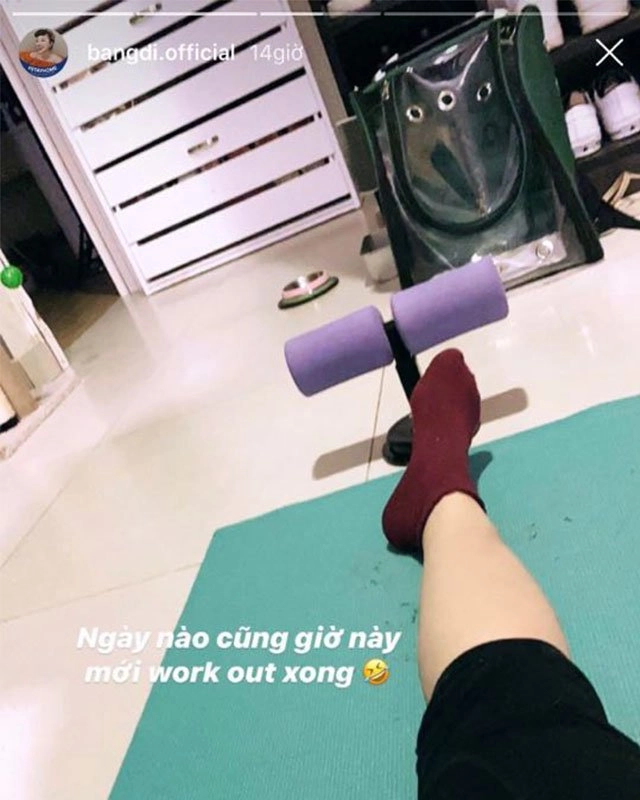 Muôn kiểu tập luyện mùa dịch của sao hhen niê chạy bộ khắp buôn chi pu workout tại nhà - 4