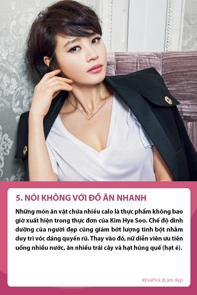Tranh thủ nghỉ dịch áp dụng bí quyết của mỹ nhân hàn để u50 lúc nào cũng như u30 - 5