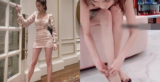 Vbiz có ngọc trinh cbiz có dương mịch đua nhau giảm cân đẹp không chưa biết nhưng body trơ xương - 4