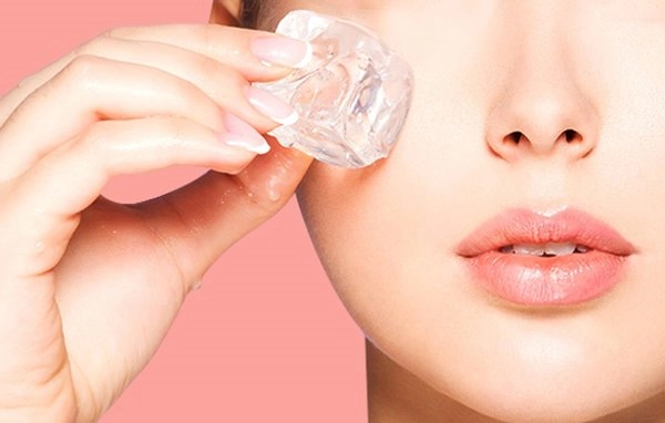Bắt trend thử thách ngâm nước đá nhưng thay vì ngâm mình nàng hãy ngâm mặt để đánh bay mụn - 7