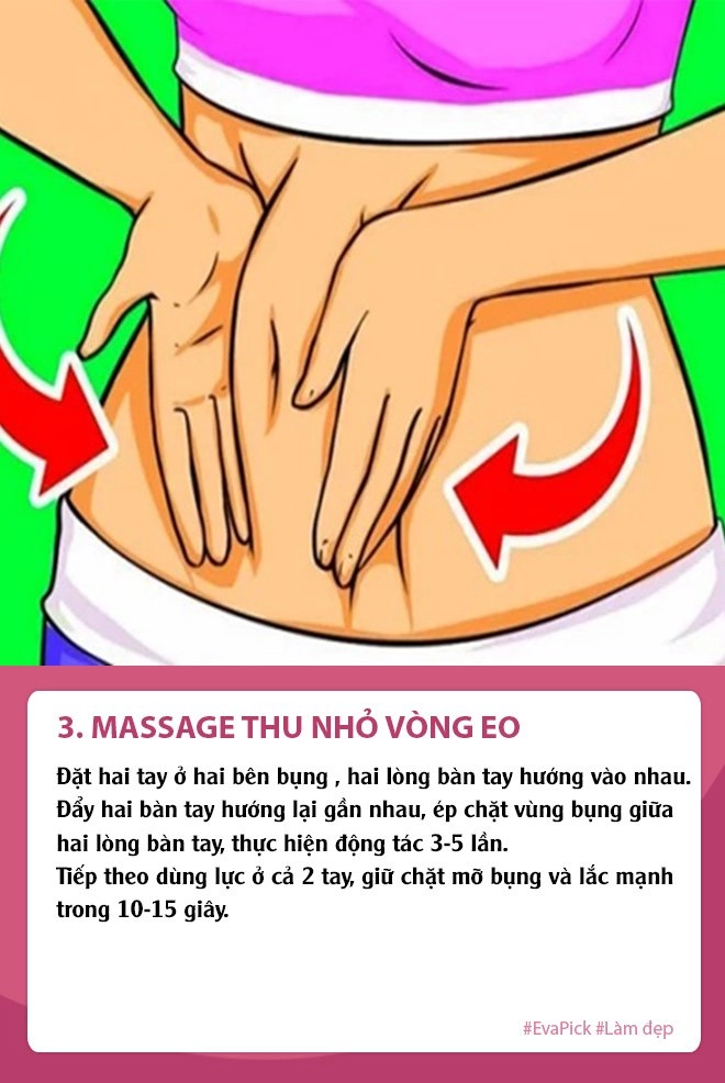 Chăm massage theo 6 động tác này mỡ cứ thế tiêu biến bụng phẳng lỳ không cần đến phòng tập - 3