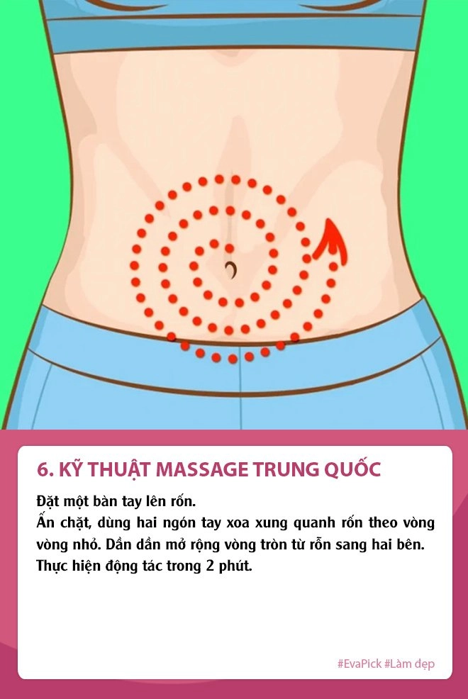 Chăm massage theo 6 động tác này mỡ cứ thế tiêu biến bụng phẳng lỳ không cần đến phòng tập - 6
