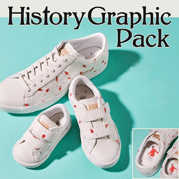History graphic pack - onitsuka tiger ra mắt mẫu giày với thiết kế retro cực cute cho cả gia đình - 7