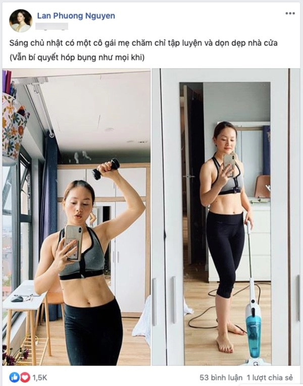 Khi lan phương than phải hóp bụng mới có hình đẹp phản ứng của cđm mới đáng chú ý - 3