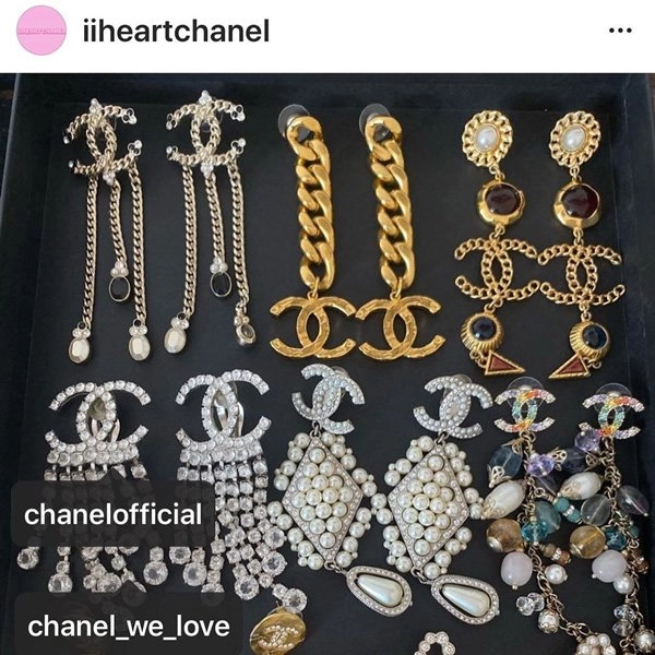 Khoe 9 đôi bông tai quý hiếm mới mua phượng chanel được instagram nước ngoài nhắc tên - 3