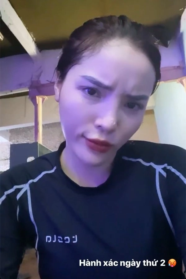 Liên tục tập thể dục đến bơ phờ mỡ thừa nào dám phá dáng kỳ duyên thêm lần nữa - 1