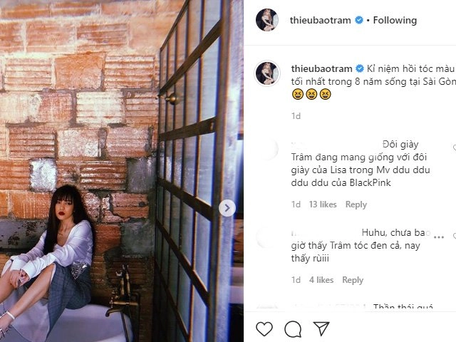Nhuộm tóc không ngơi nghỉ lần cuối thiều bảo trâm để tóc đen là 6 năm về trước - 2