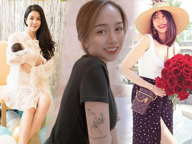 Sau 1 thang sinh con gai đai gia minh nhua đa ve dang voi vong eo con kien nho đau - 15