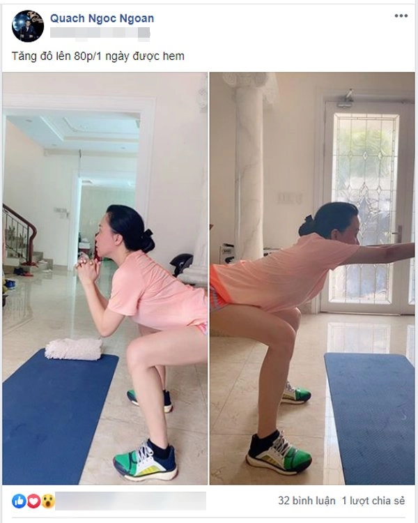 Tăng thời gian tập luyện phượng chanel định lên đời vóc dáng cho bằng chị bằng em - 1