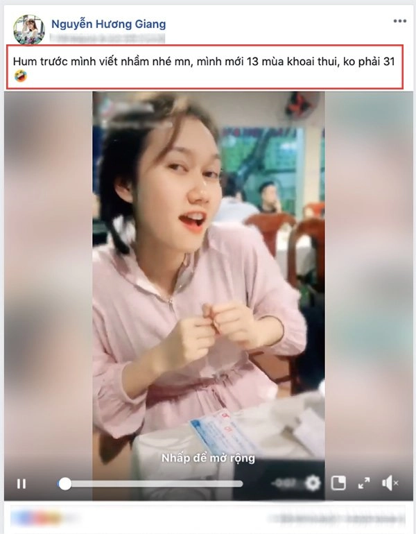 Tự nhận 13 tuổi nàng goá phụ của cô gái nhà người ta vẫn được cđm hưởng ứng nhiệt tình - 1