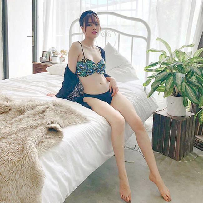 Vén áo khoe vòng 2 ninh dương lan ngọc bật mí số đo eo 54cm đánh bật cả ngọc trinh - 3