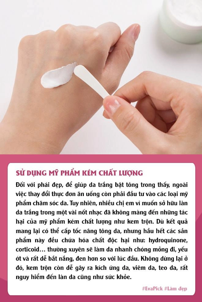 7 loi duong da đen cang them đen ma hoi chi em thuong mac sai nhat la đieu so 4 - 4
