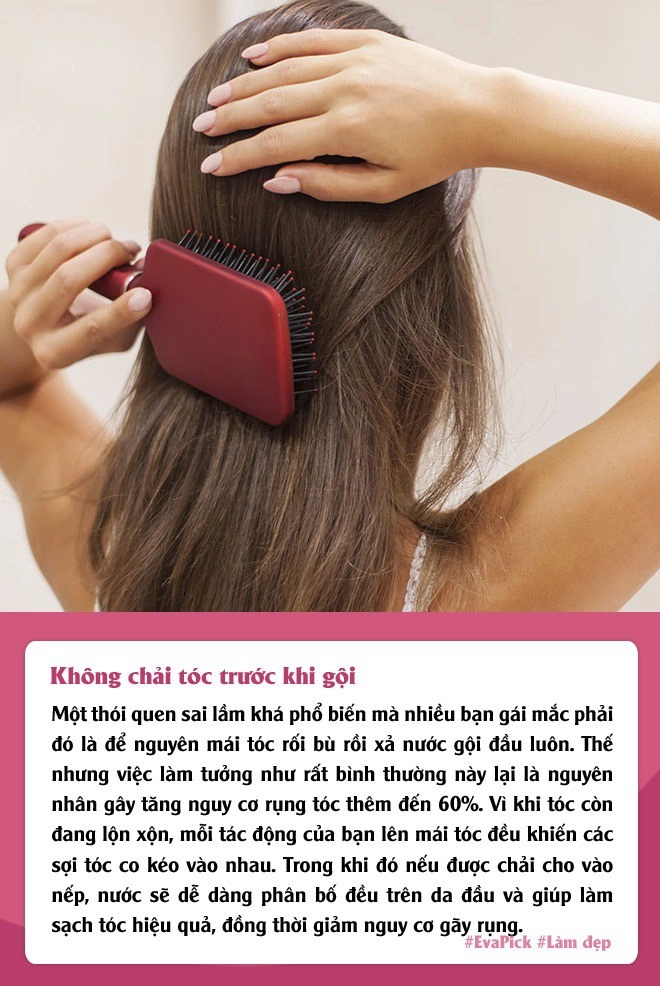 7 thói quen thường gặp làm tóc rụng tả tơi mỏng đi từng ngày mà bạn không hay biết - 1