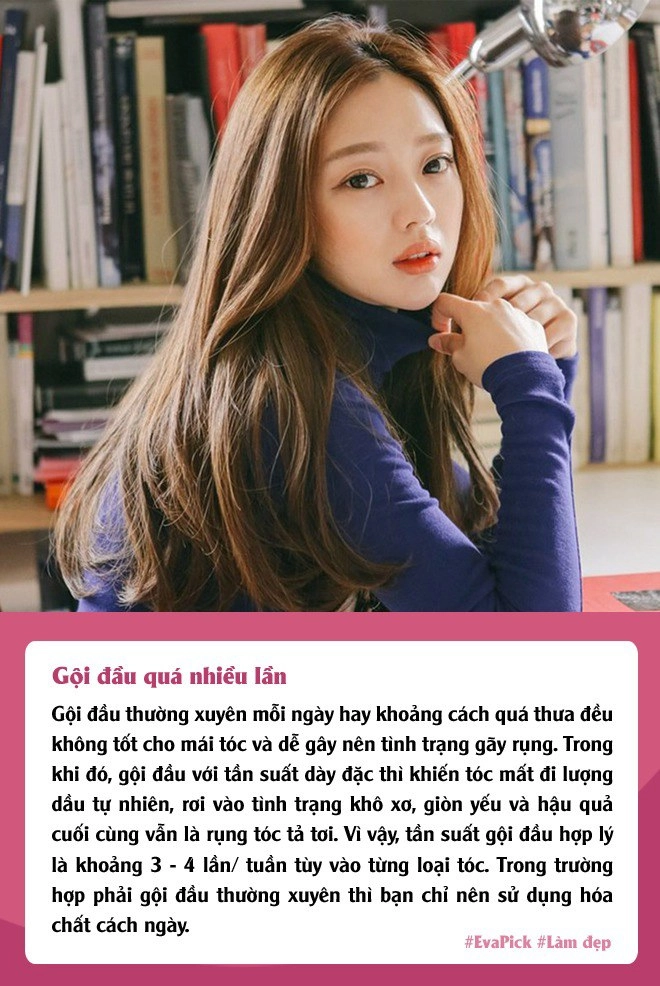 7 thói quen thường gặp làm tóc rụng tả tơi mỏng đi từng ngày mà bạn không hay biết - 5
