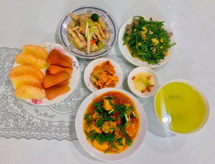 9x từ nàng lười thành vợ đảm bữa nào nấu cơm 2 người cũng đủ món nhờ chồng kỹ tính - 9