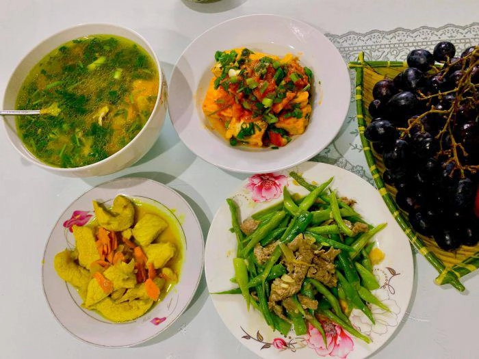 9x từ nàng lười thành vợ đảm bữa nào nấu cơm 2 người cũng đủ món nhờ chồng kỹ tính - 20