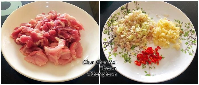Ba chỉ xào mắm ruốc huế ngon cơm đến hạt cuối cùng - 2