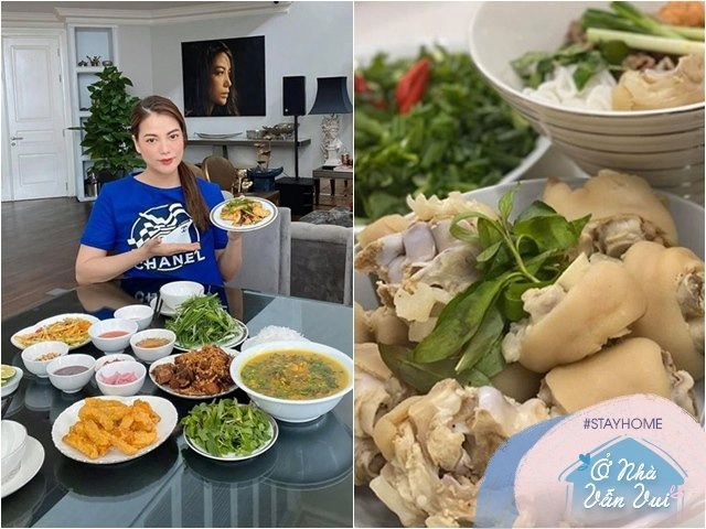 Bạn gái xinh của công lý nấu ăn kém nhất nhà giờ làm cả dàn sao phải vào tấm tắc - 18