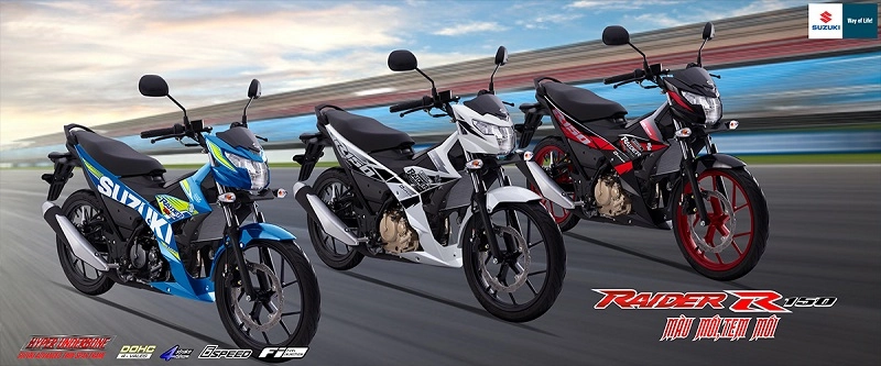 Bảng giá xe suzuki 2017 mới nhất raider fi 150 axelo hayate - 2