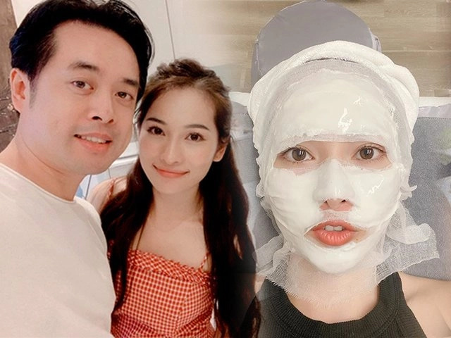 Bầu song thai đã 4 tháng bà xã dương khắc linh vẫn giữ nguyên làn da láng mịn tươi tắn - 15