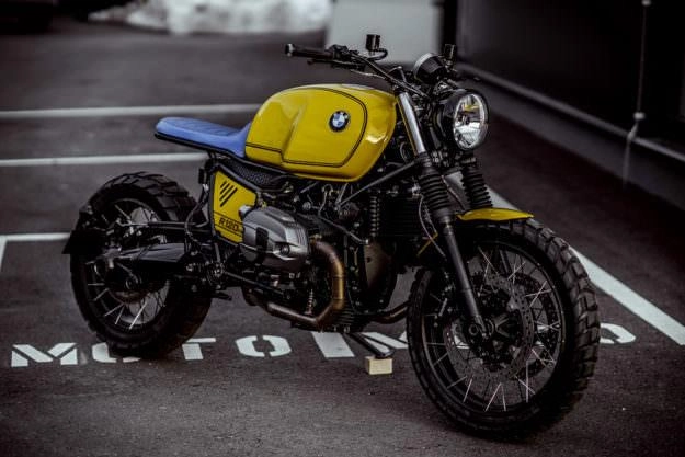 Bmw r nine t scrambler tuyệt đẹp trong bản độ mang tên gelber baron - 1