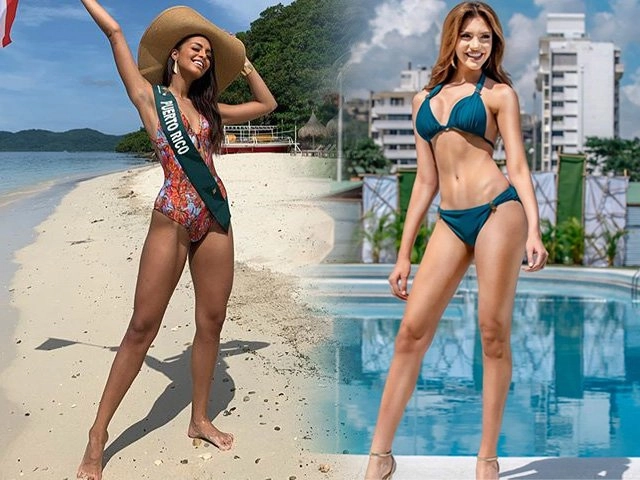 Bộ đôi tân hoa hậu miss grand international và miss earth đọ sắc vóc kẻ tám lạng người nửa cân - 14