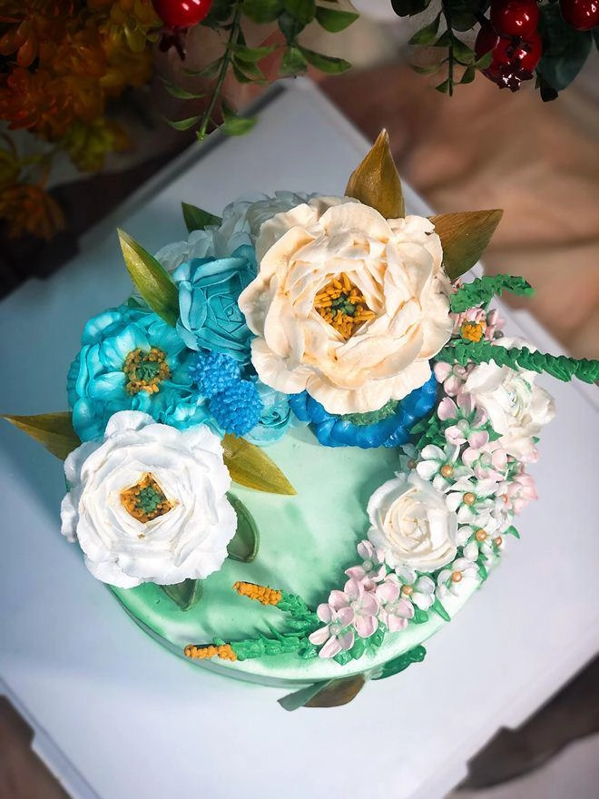 Bỏ kinh doanh đi bán bánh kem nghệ thuật mẹ hà nội doanh thu 70 triệutháng - 6