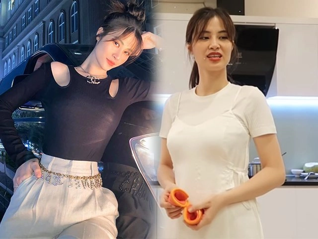 Bụng bầu vẫn diện crop top mỏng manh còn ai sành điệu hơn đông nhi - 15