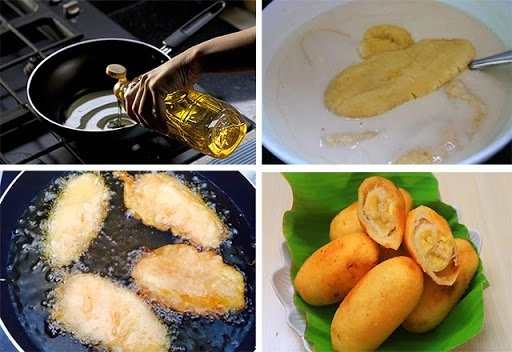 Cách làm bánh chuối chiên phồng giòn rụm thơm ngon khó cưỡng tại nhà - 4